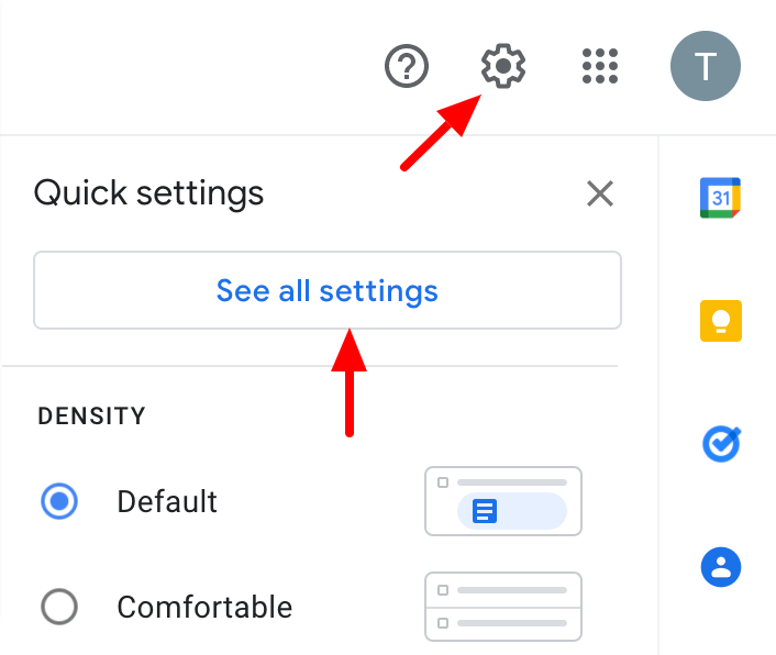 Gmail settings fluent support email piping