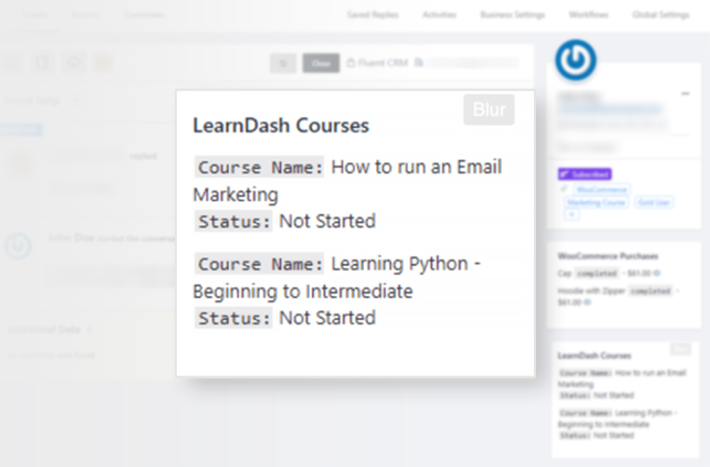 LearnDash integration with Fluent Support - Fluent Support