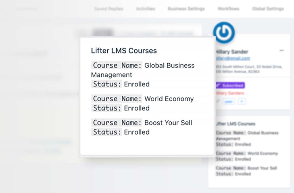 LifterLMS integration with Fluent Support - Fluent Support
