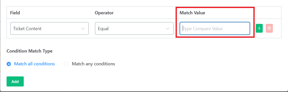 conditional logic in custom fields