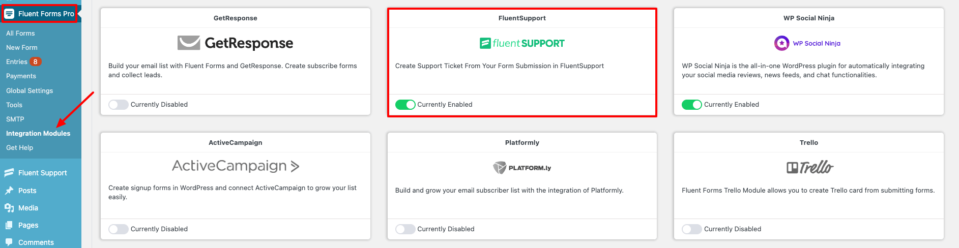 Discord Integration with Fluent Forms - WP Manage Ninja