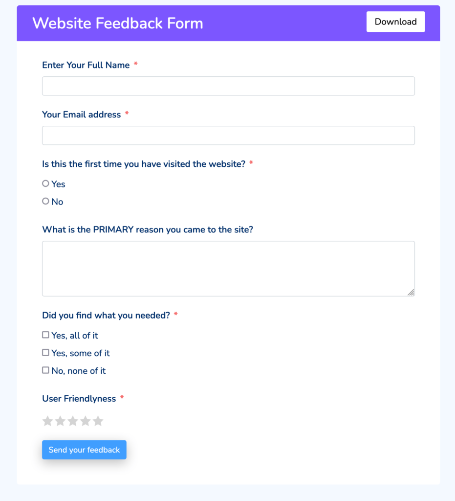 Best 13 Feedback Form Examples And Templates [2023 Update], 60% OFF