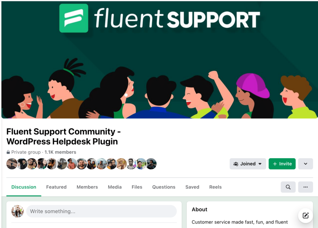 Fluent Support community