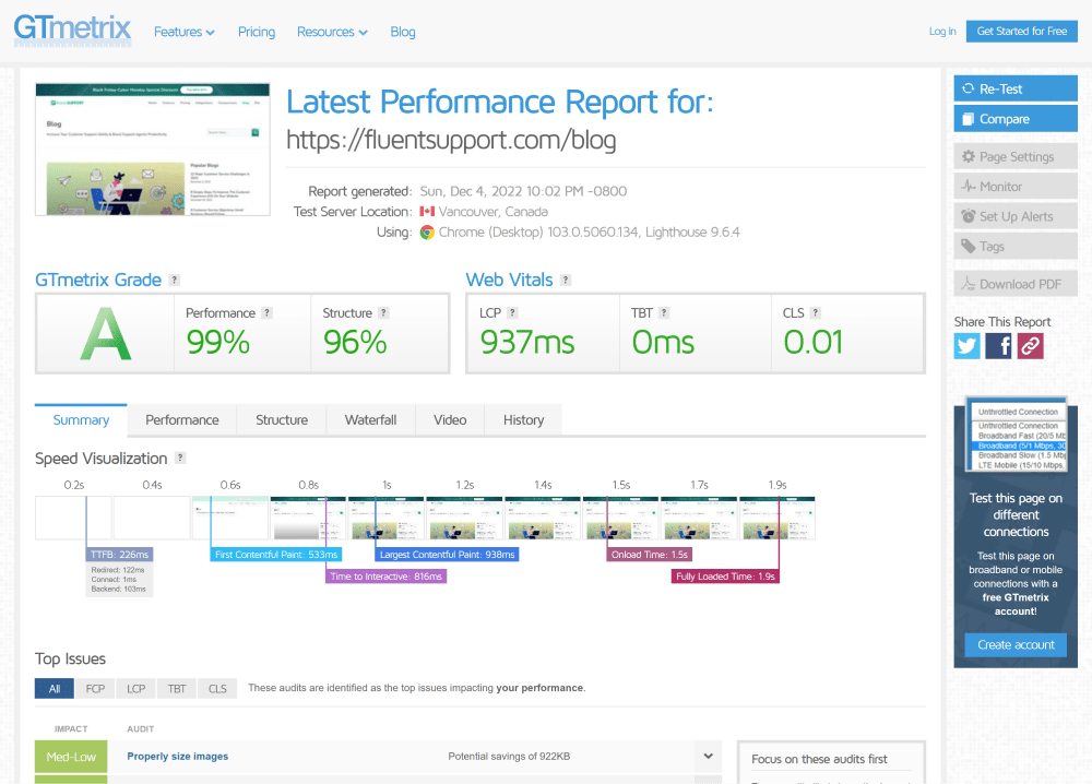 improve your site load speed for a better customer experience