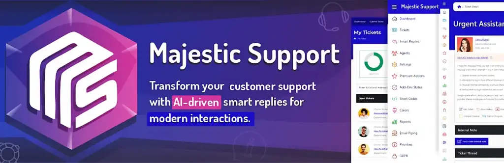 Majestic Support-Fluent Support