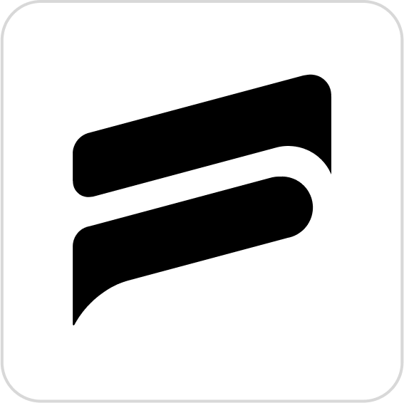 fs black and white icon