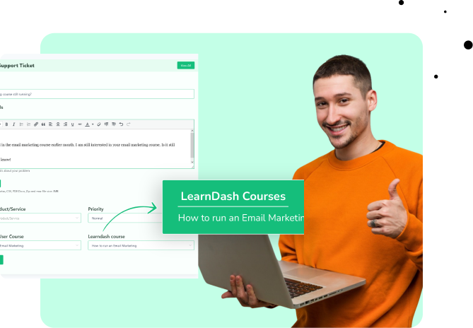 LearnDash Custom Fields - LearnDash Integration - Fluent Support