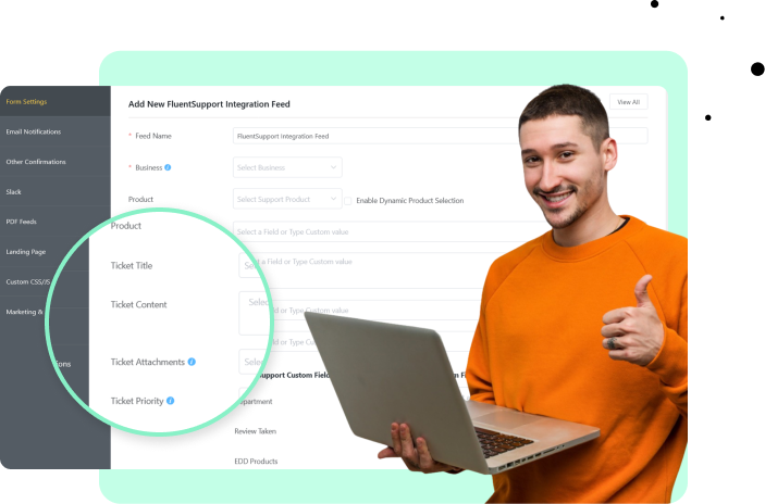 Turn Form Submissions into Tickets - Fluent Forms Integration - Fluent Support