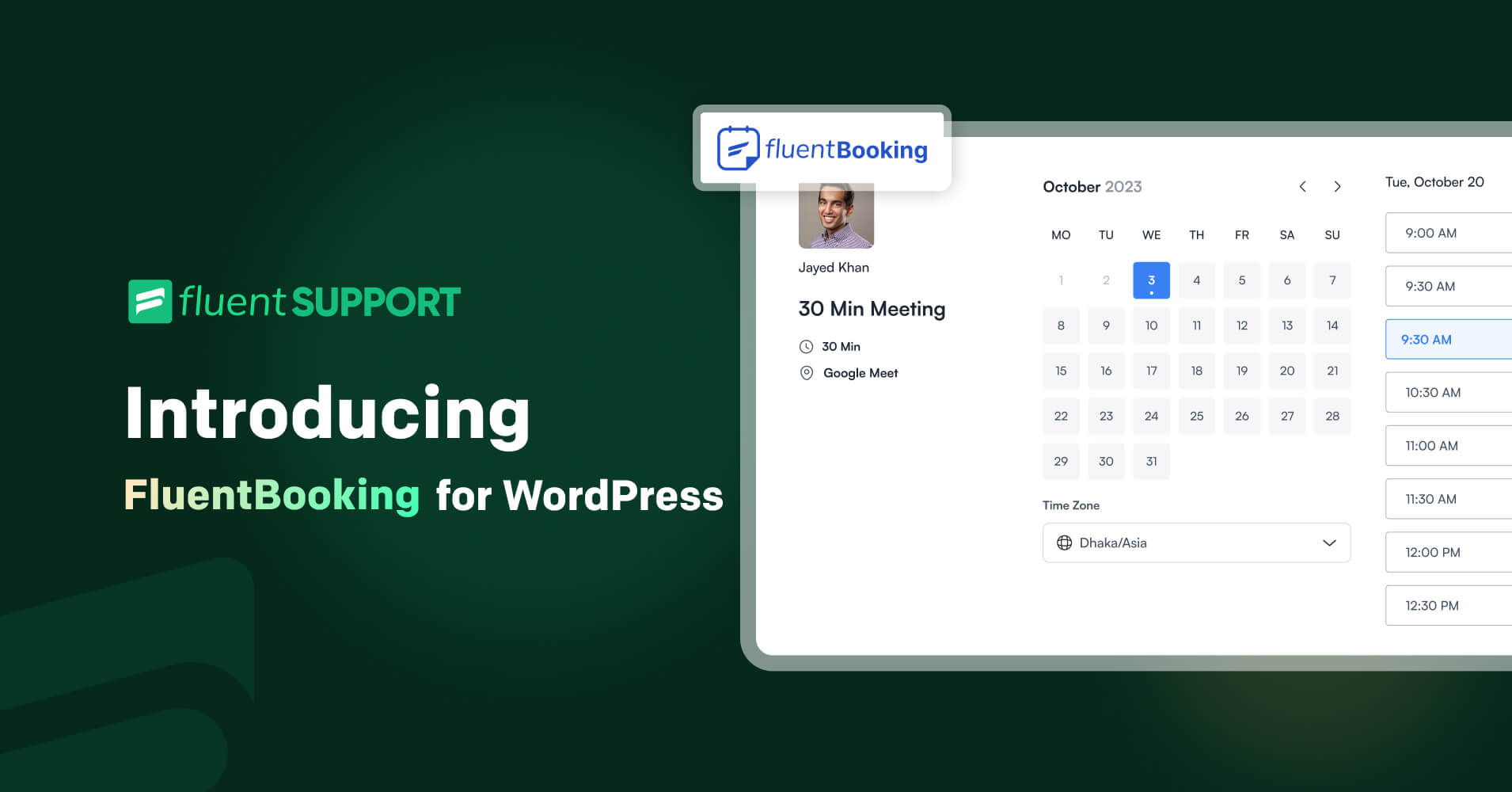 Introducing FluentBooking: Reinventing WordPress Booking - Fluent Support