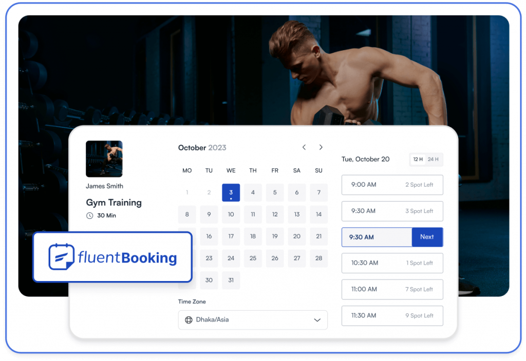 Fluent Booking 