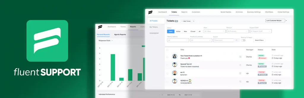 Fluent Support Helpdesk Plugin
