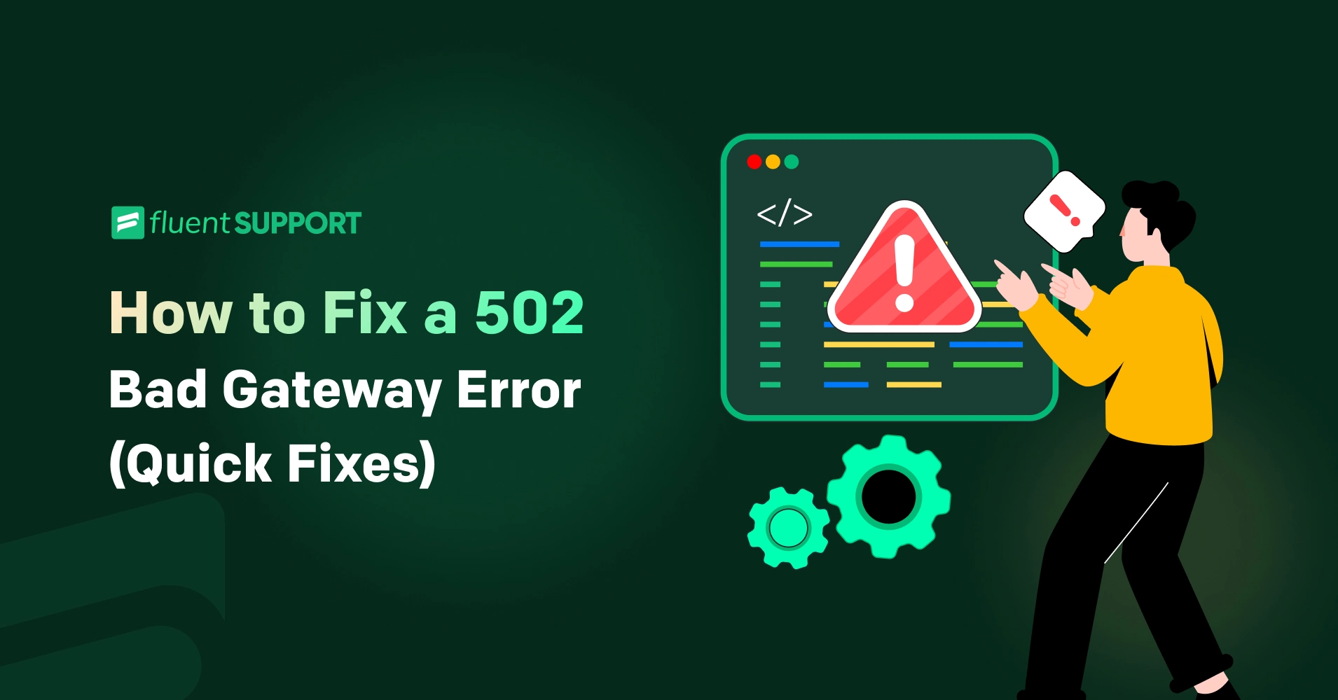 how to fix 502 bad gateway