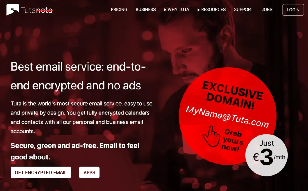 Tuta Mail - most secure, email-free