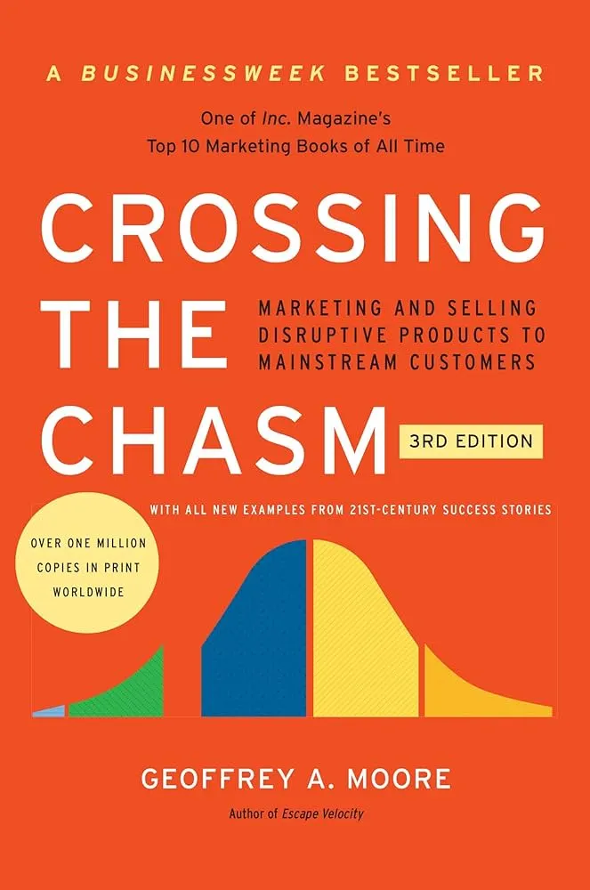 Crossing the Chasm by Geoffrey A. Moore - Business Books for Beginners
