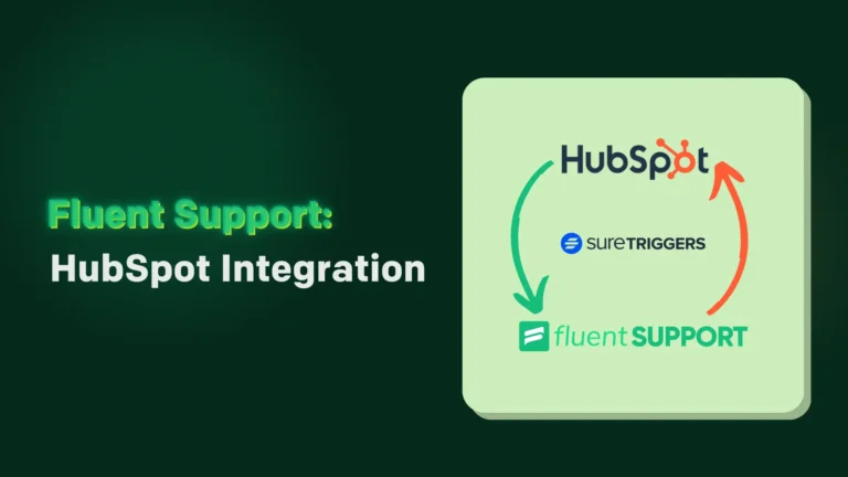 Fluent Support: HubSpot CRM Integration