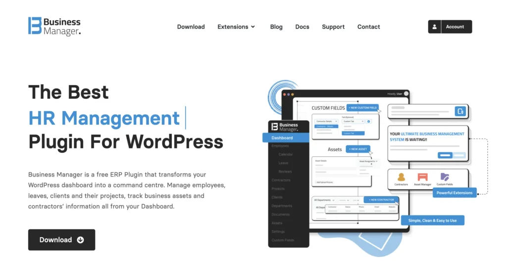 Business Manager WordPress 