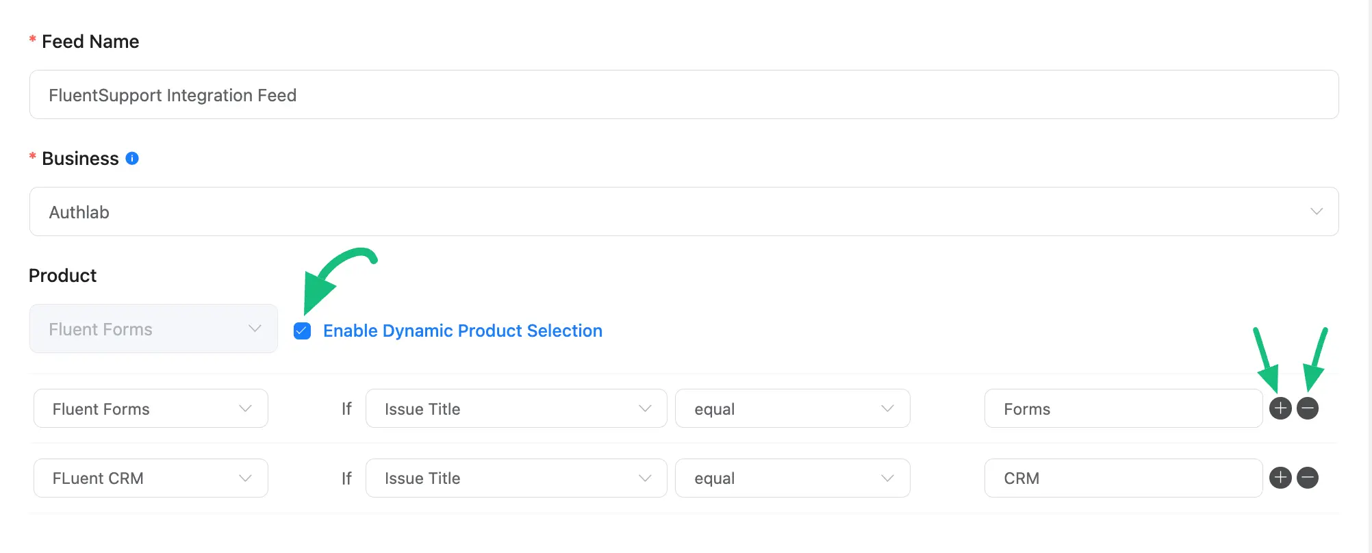 Enable Dynamic Product Section