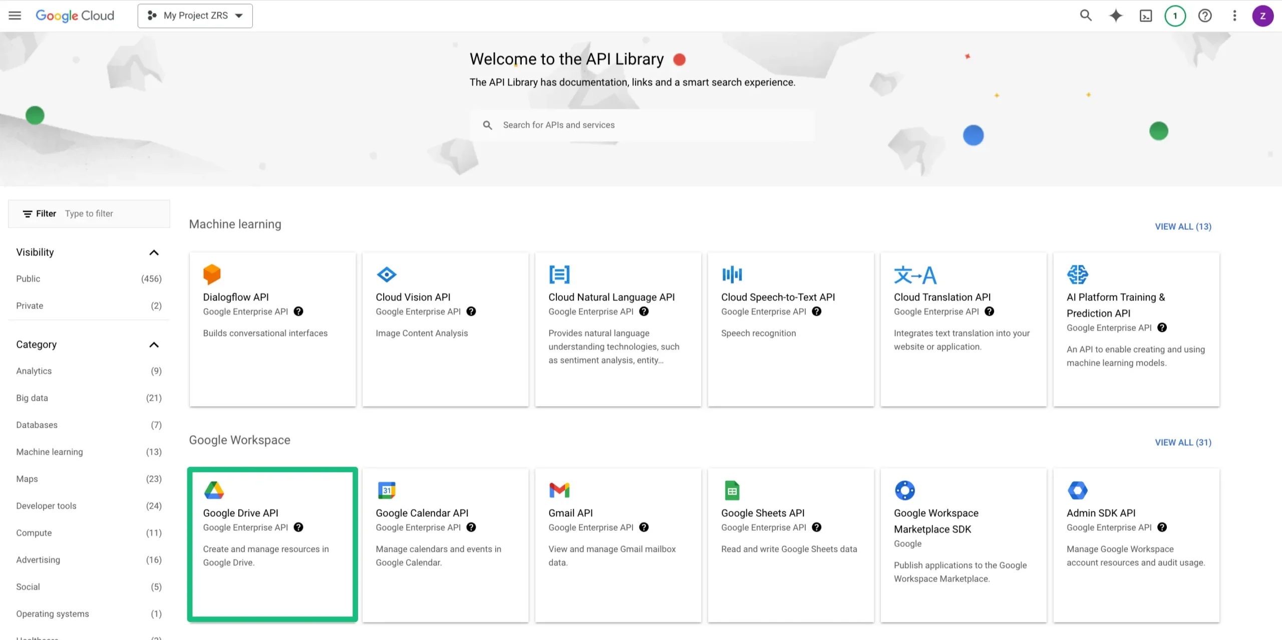 Google Drive API