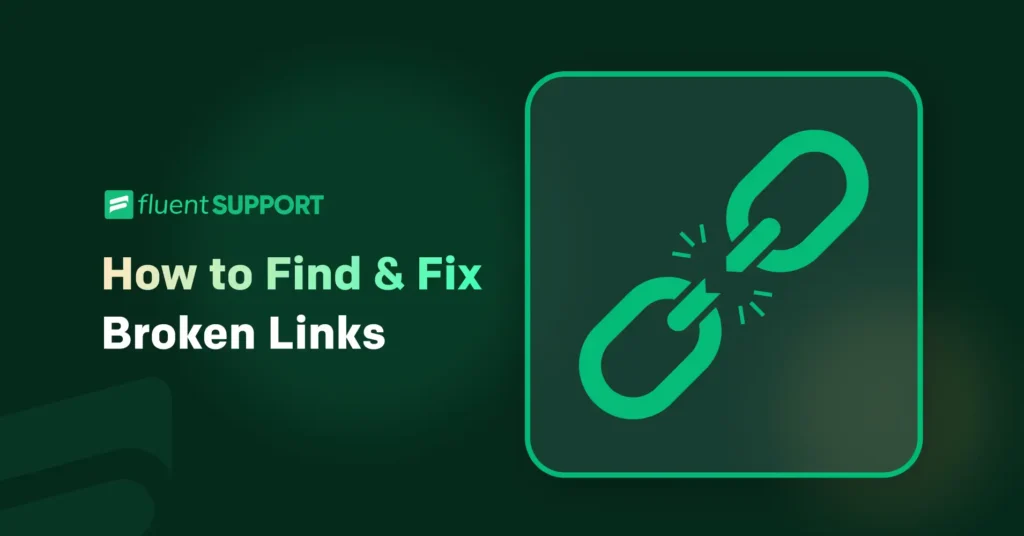 find and fix broken links
