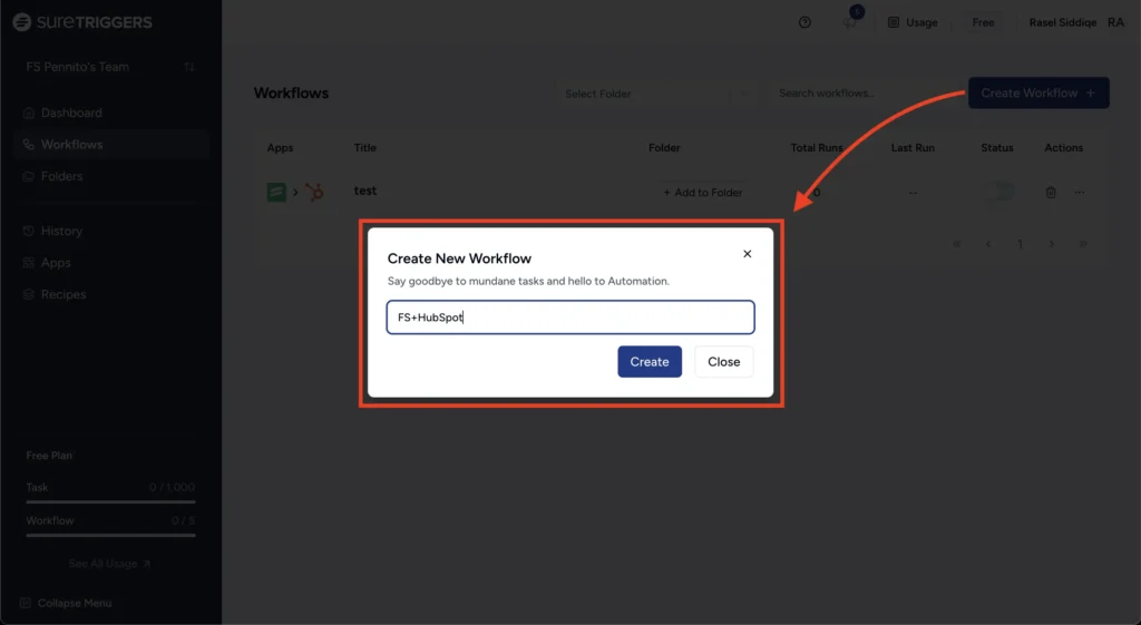 SureTrigger WorkFlow