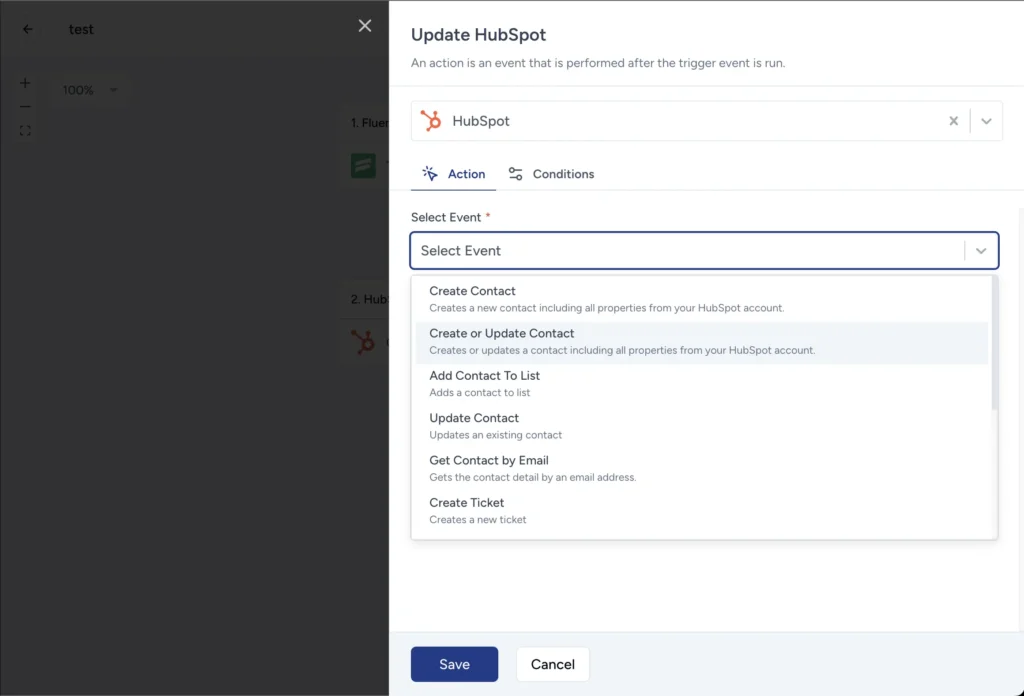 Hubspot CRM Actions