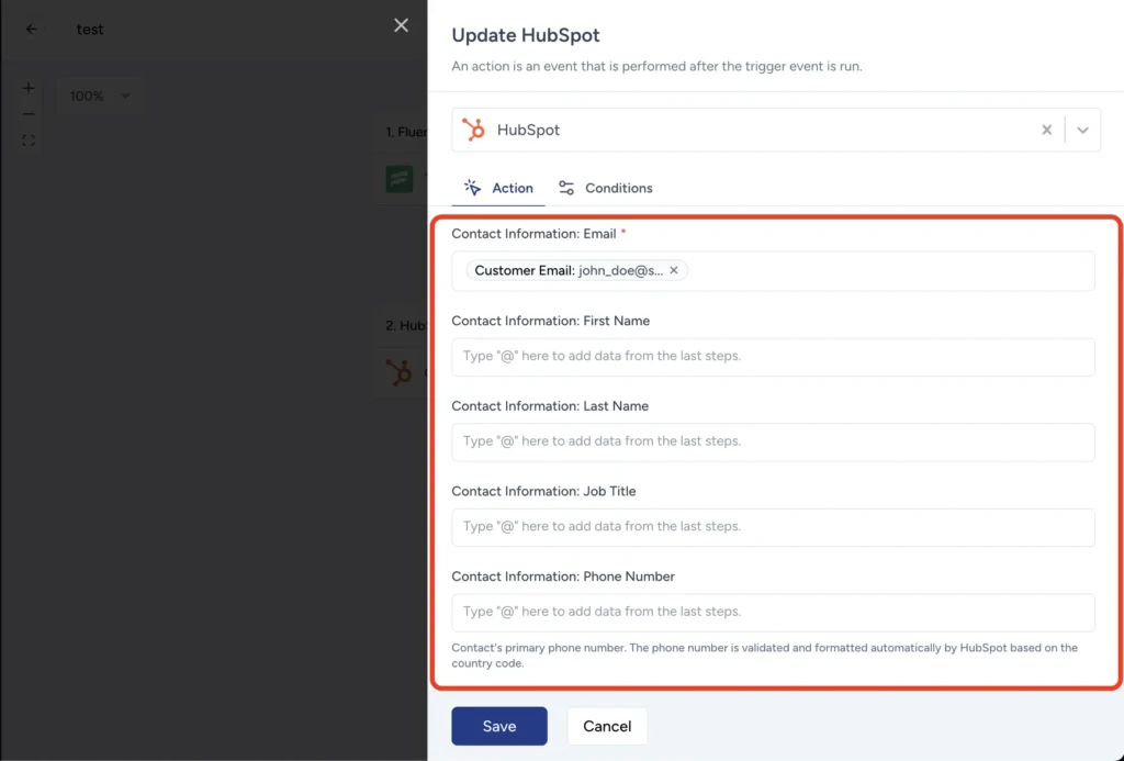 HubSpot CRM Data mapping