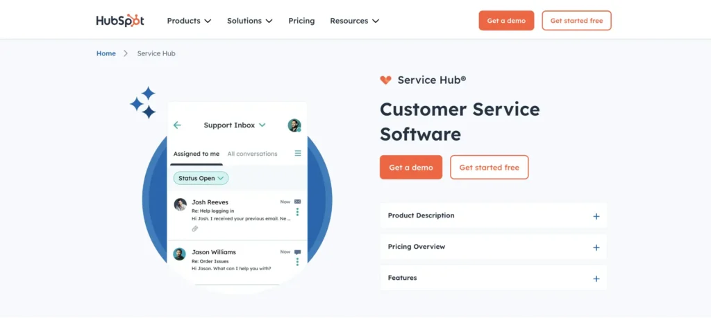 Hubspot Academi, service hub, customer service