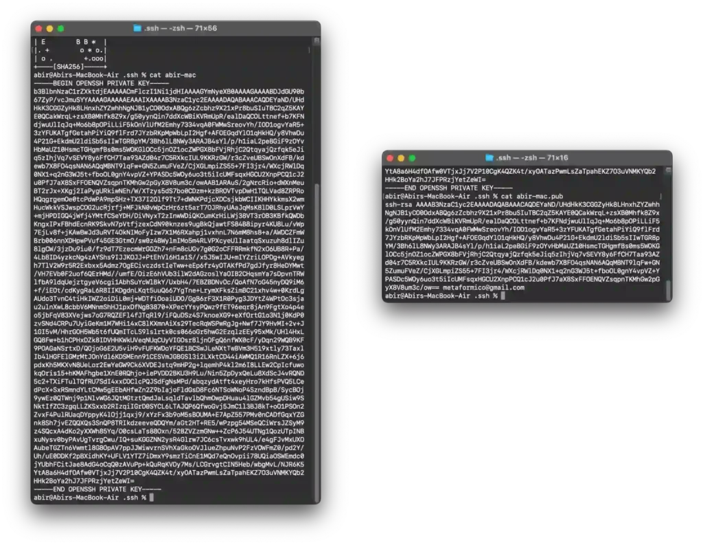SSH Key Public Private