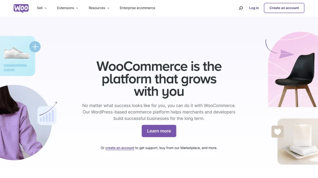 Shopify competitors, WooCommerce