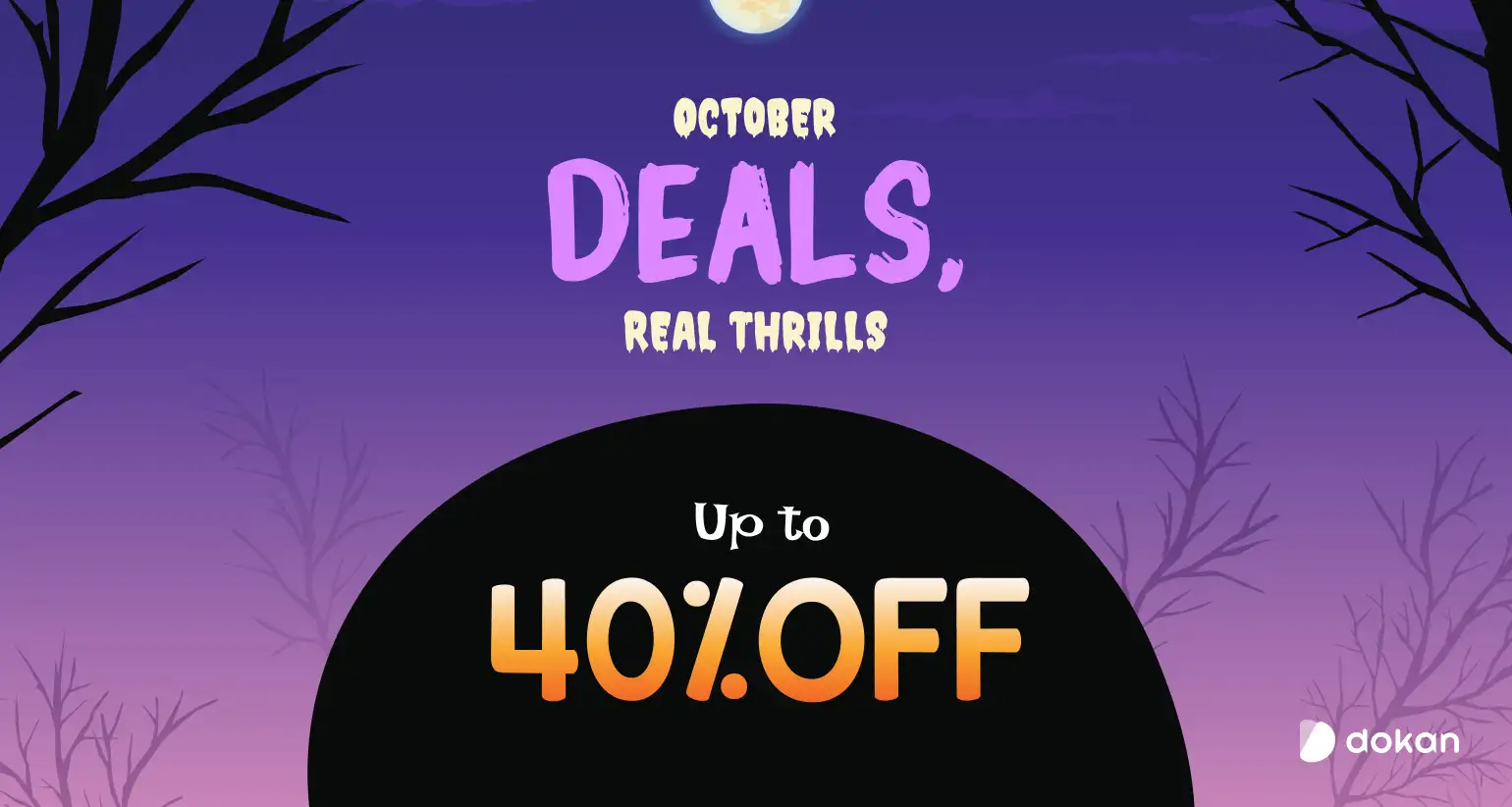 Dokan halloween deal banner