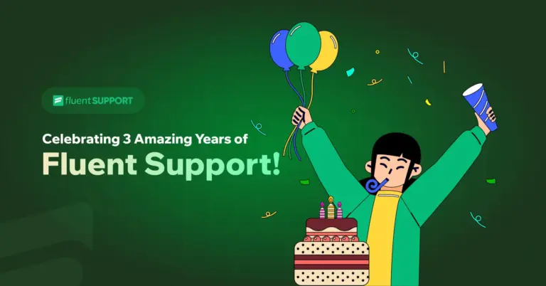 Looking back: 3 years of Fluent Support