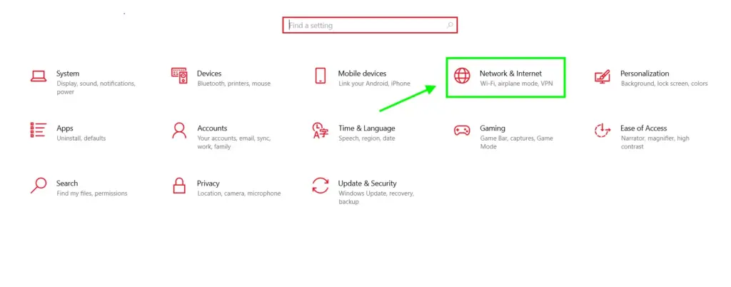 windows network & internet, Connection timed out