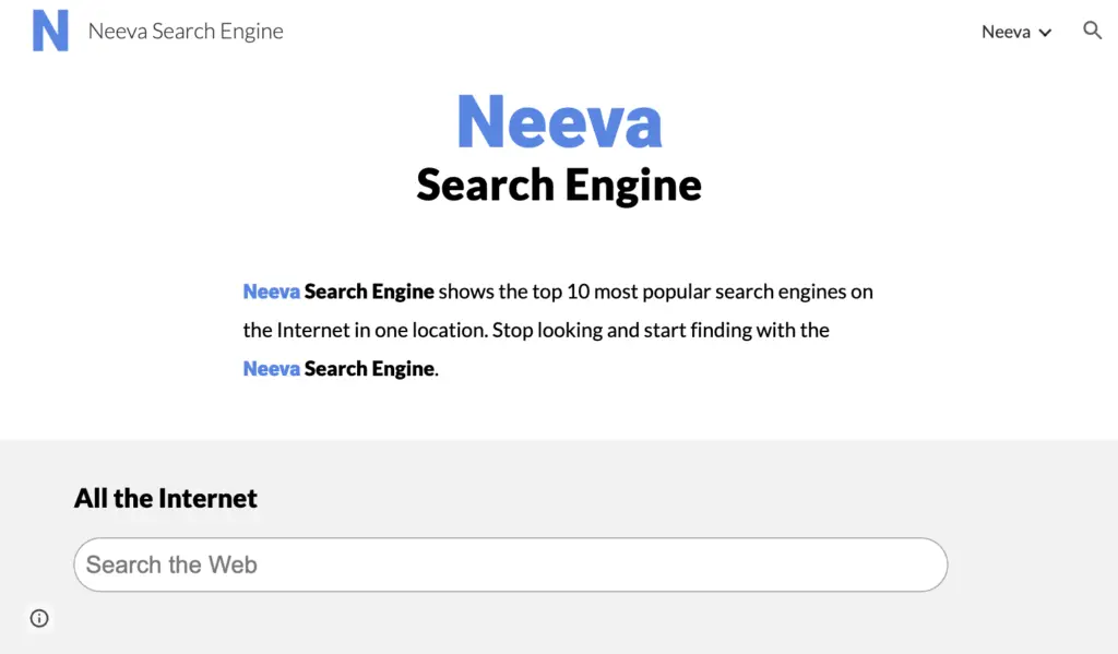 neeva search engine