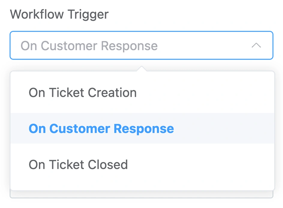 On customer response