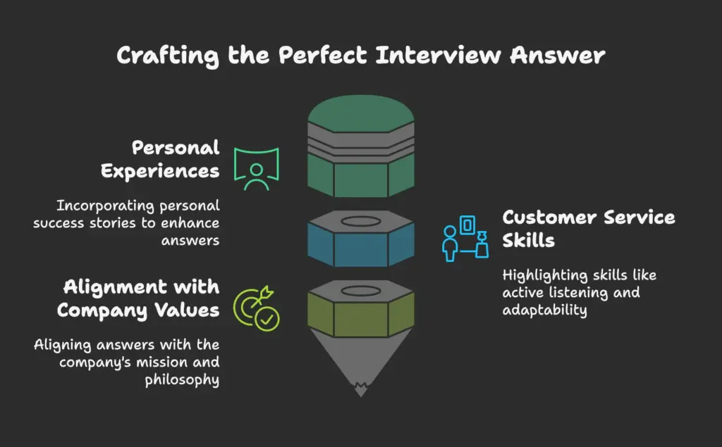 what does customer service mean to you, How to craft your answer for the interviewers