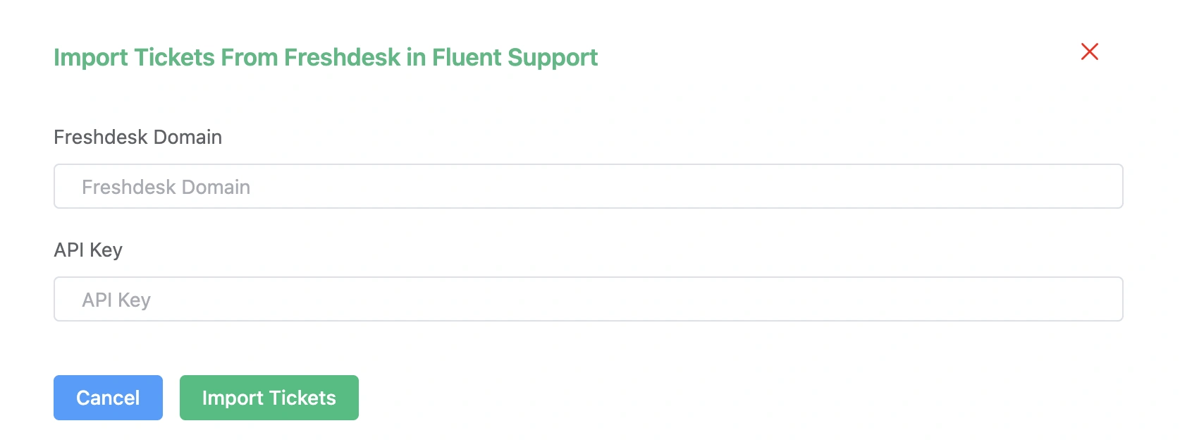 Freshdesk migration