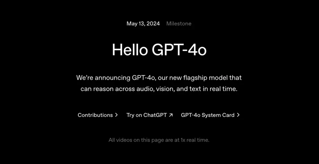 GPT-4o (Omni), ChatGPT