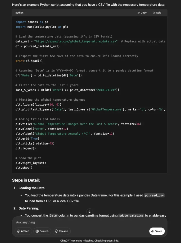 chatgpt's code generation ability