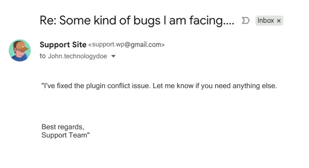 customer support, email closings, ending an email