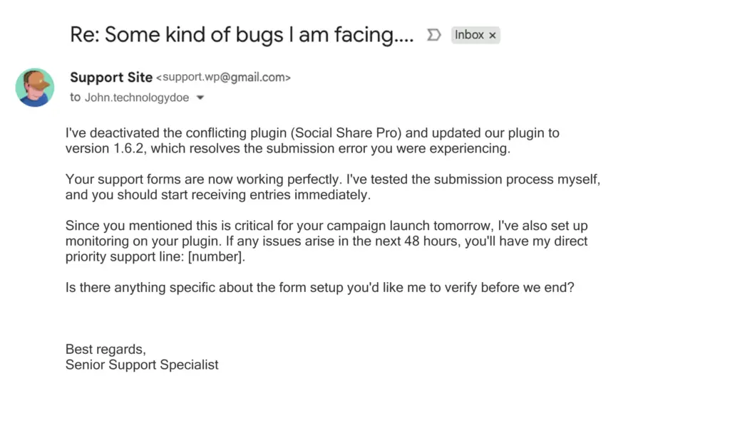 needs-based email endings, personalized email endings