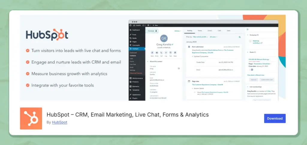 Hubspot Chat 