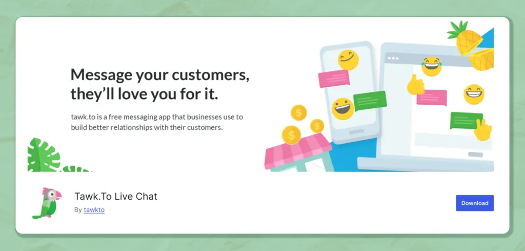 Tawk.to - WordPress live chat