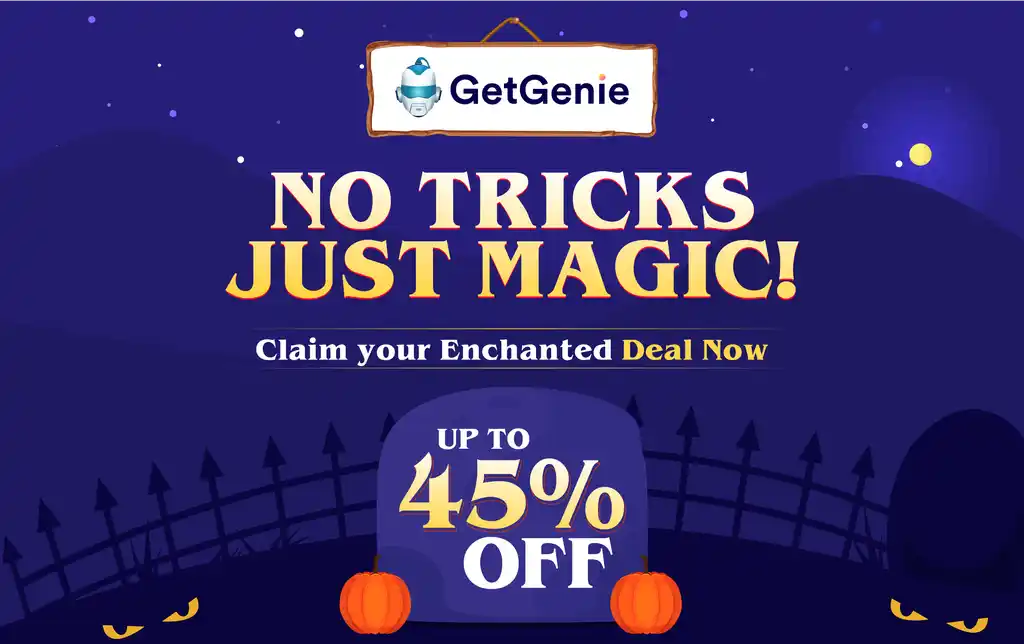 GetGenie Halloween banner