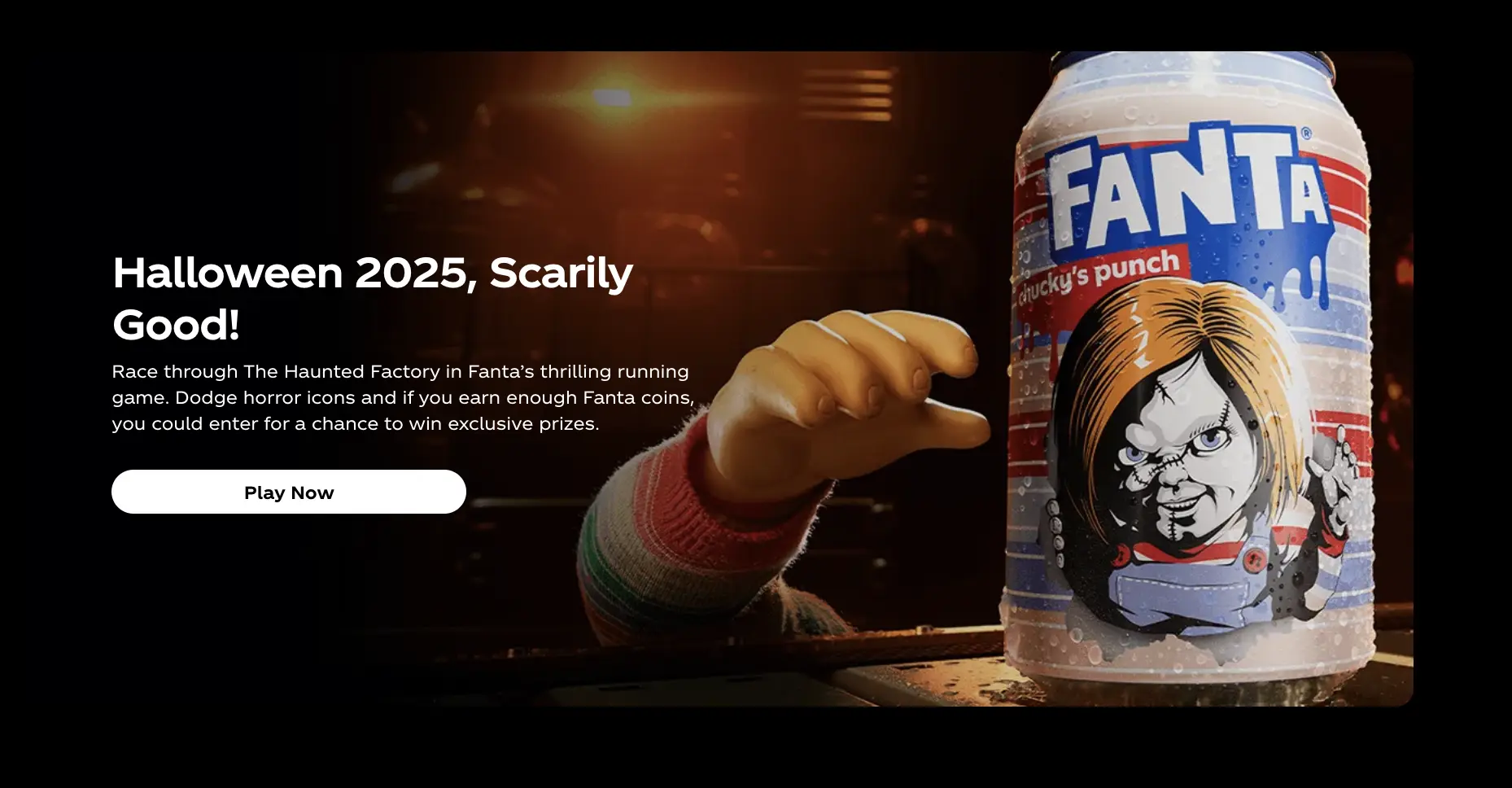 Haunted Fanta Factory, Halloween marketing ideas