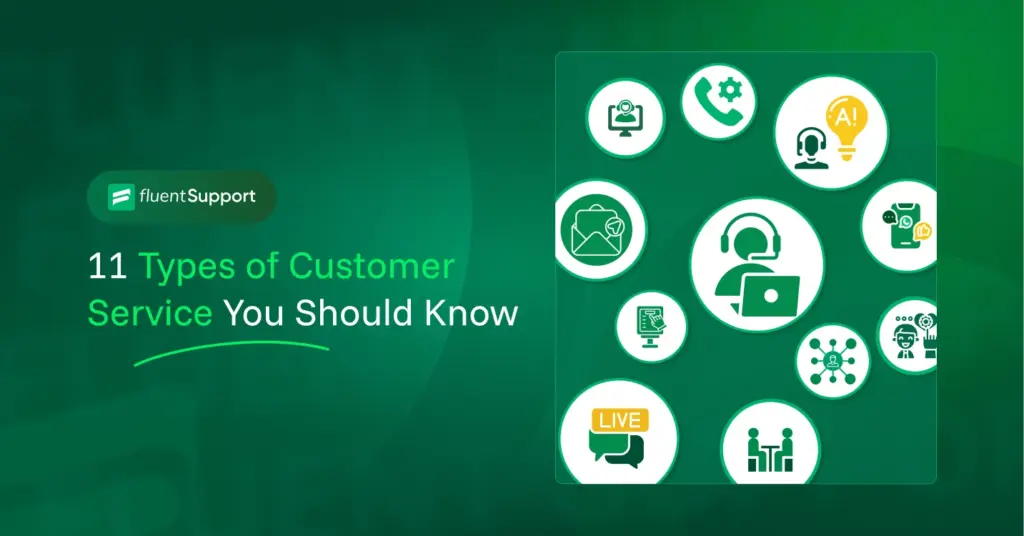 Types of customer service