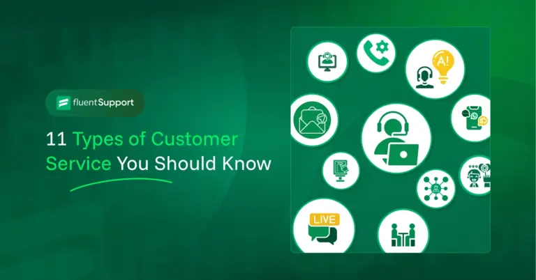 Types of customer service