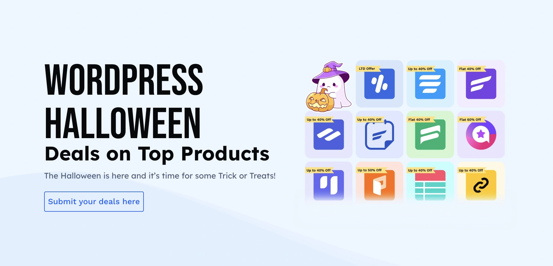 WPmanageninja wordpress deals, Halloween deals marketing campaign