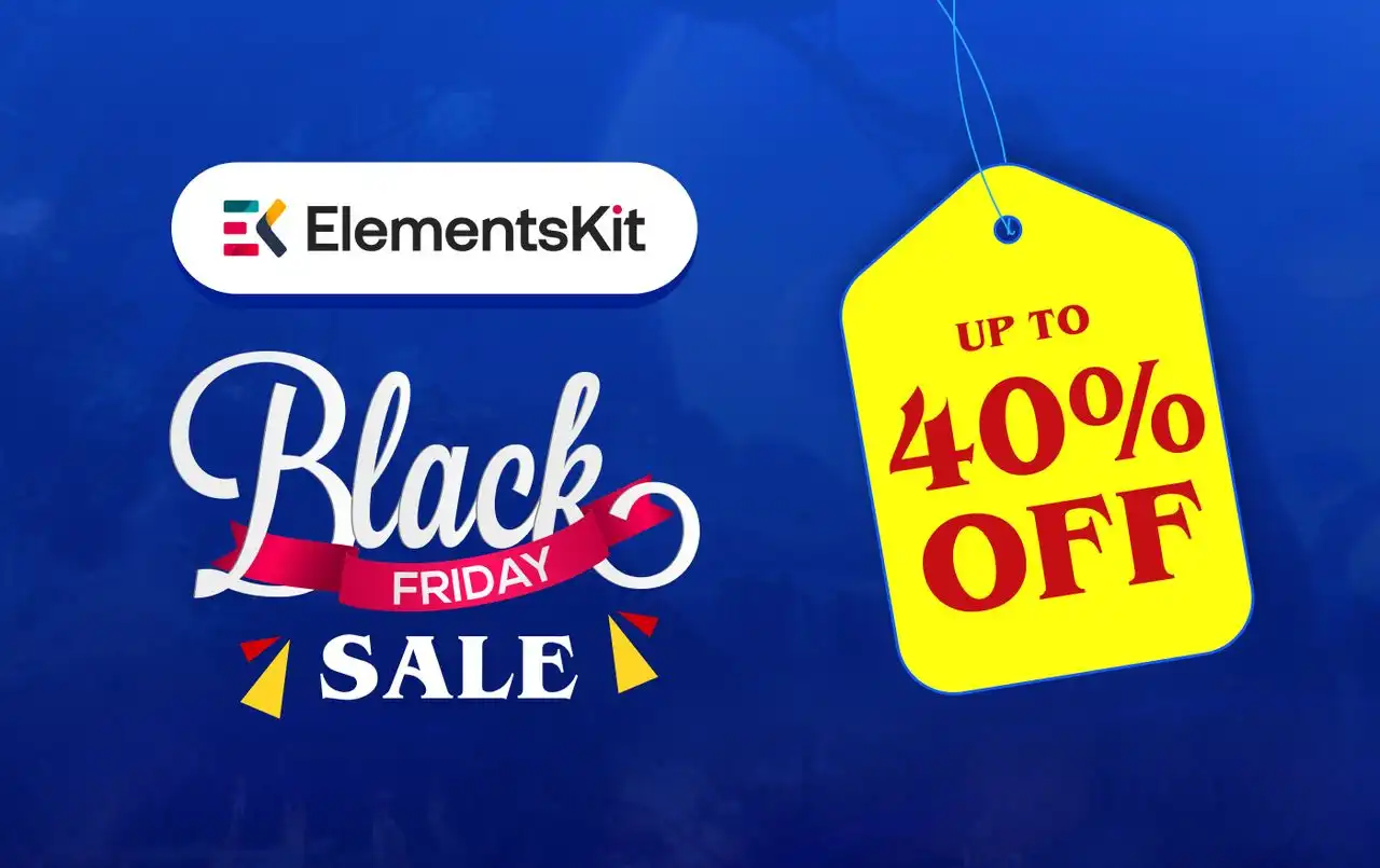 ElementsKit Black friday deal, black friday wordpress deals