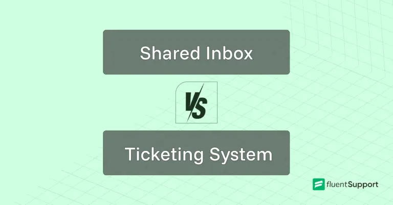 Shared inbox vs ticketing system