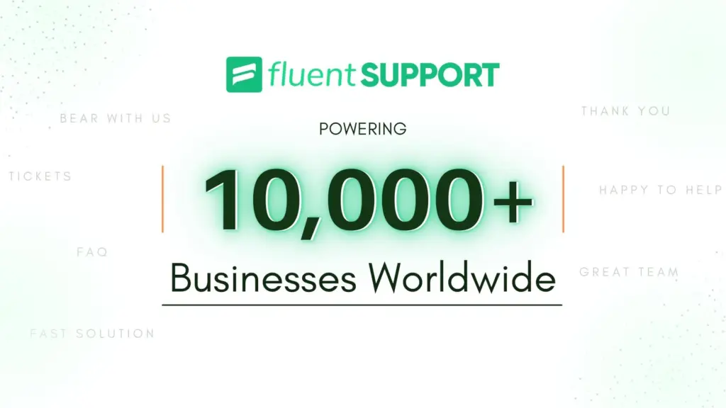 Fluent Support 10,000 Active Installations